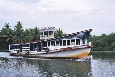 A typical Cochin ferry