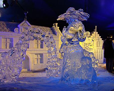 Ice sculptures