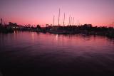 Harbor at dusk