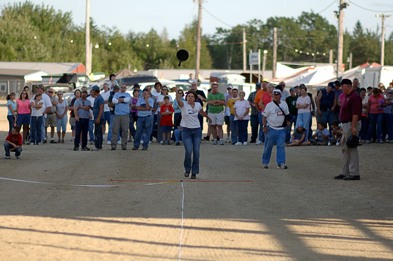 Skillet Throwing Contest