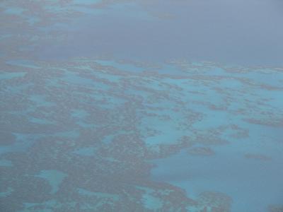 The reef approaching Bermuda.