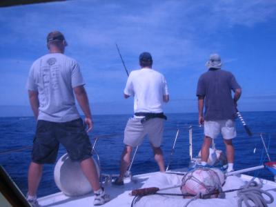 Rob's battle with a Wahoo.