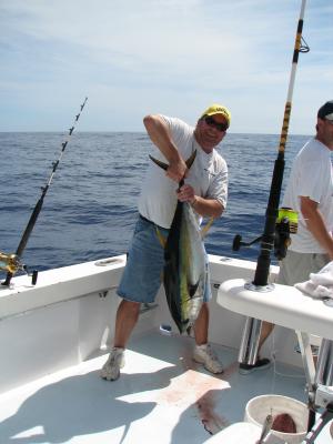 Jeff and his tuna.