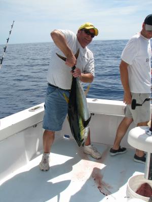 Jeff and his tuna.
