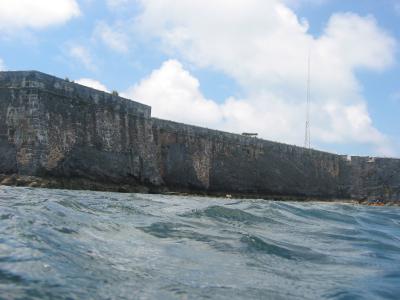 Dockyards from the water.