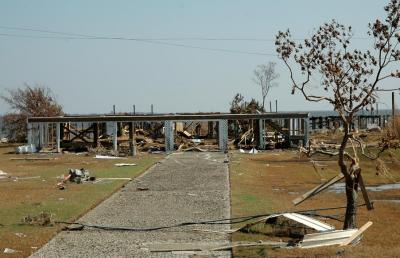 Camp remains, New Orleans