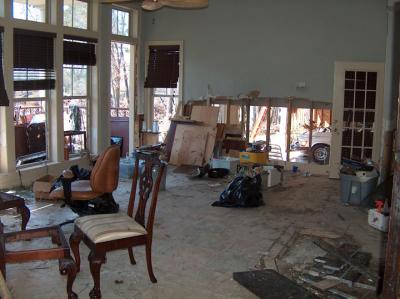 home in Slidell ravaged by Katrina