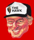 No explanation needed....just press mute.  Visit http://heavethehawk.com/