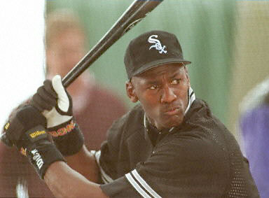 Jordan needed a break from gambling so he played baseball
