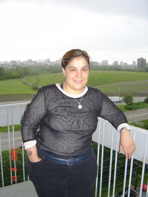 Lisa Solo on Sue's Balcony