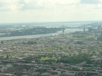 The Vieux port from the Olympic Stadium Tower