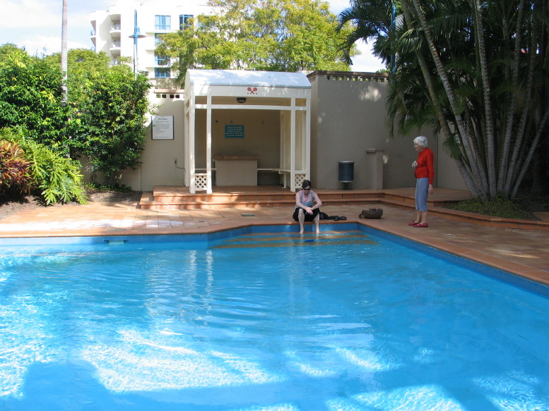 Grandmas new pool