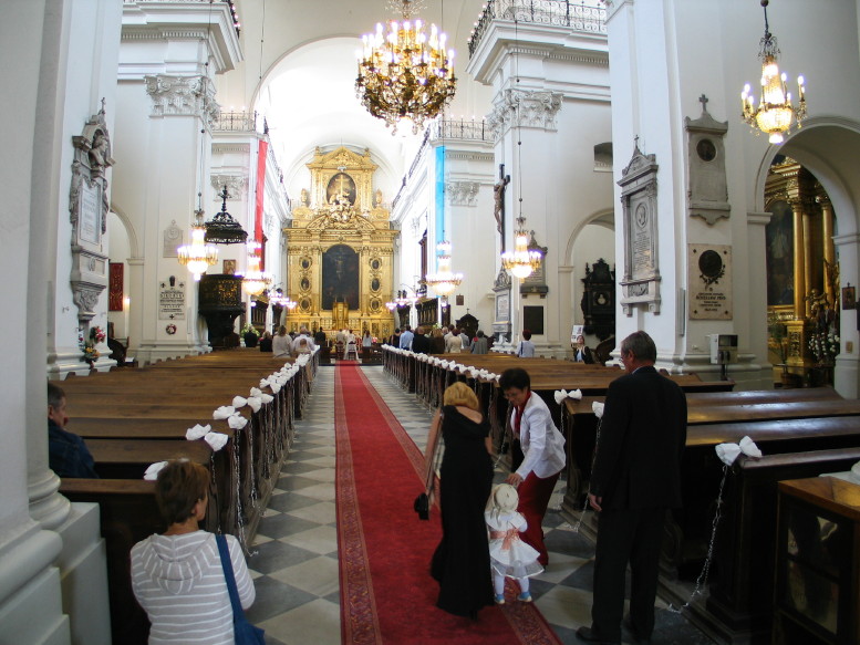 It seemed like every church was having a wedding