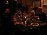 Dinner at Wendy and Fabians