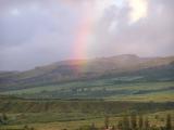 rainbow over the West Maui Mountains