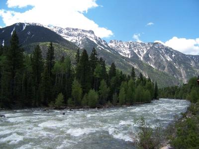 Colorado Scene from train