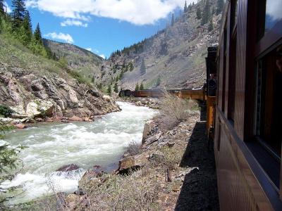 Colorado Scene from train window