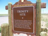 Trinity site New Mexico