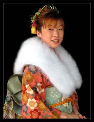 Japanese Beauties in Kimono