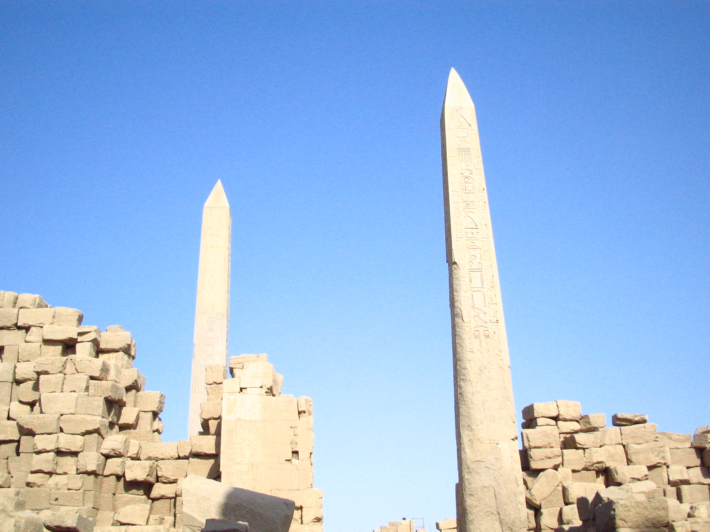 2 rather random obelisks