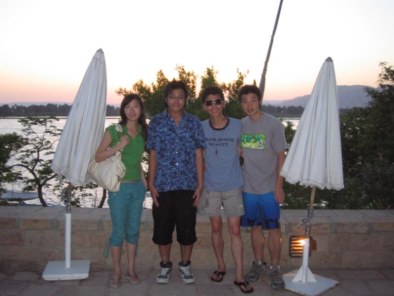 4 of us n the sunset