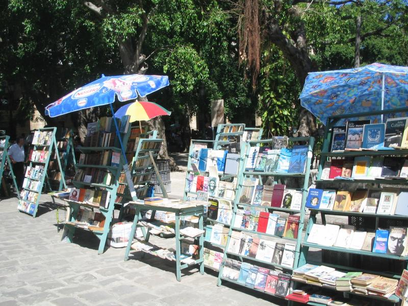 outdoor bookstore