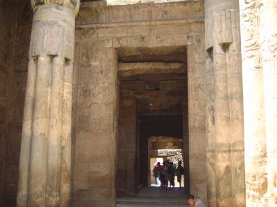 entrance of something