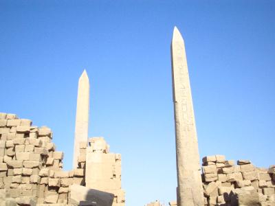2 rather random obelisks