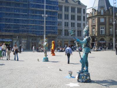 weird acts in the square