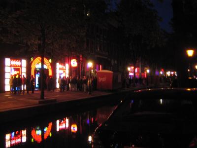 another part of red light district...