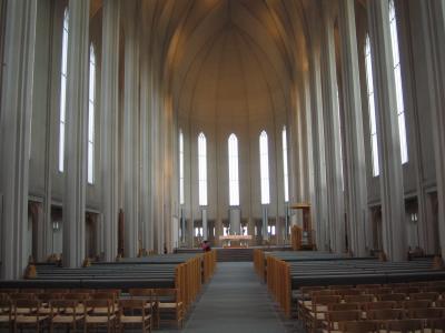 inside the church