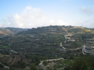 view from nakis's new house