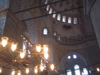 inside blue mosque