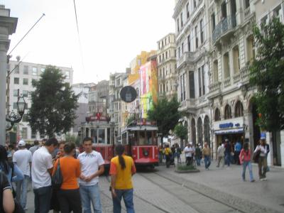 Taksim shopping street