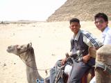 me n my guide on the camel