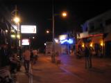 in the tourist area