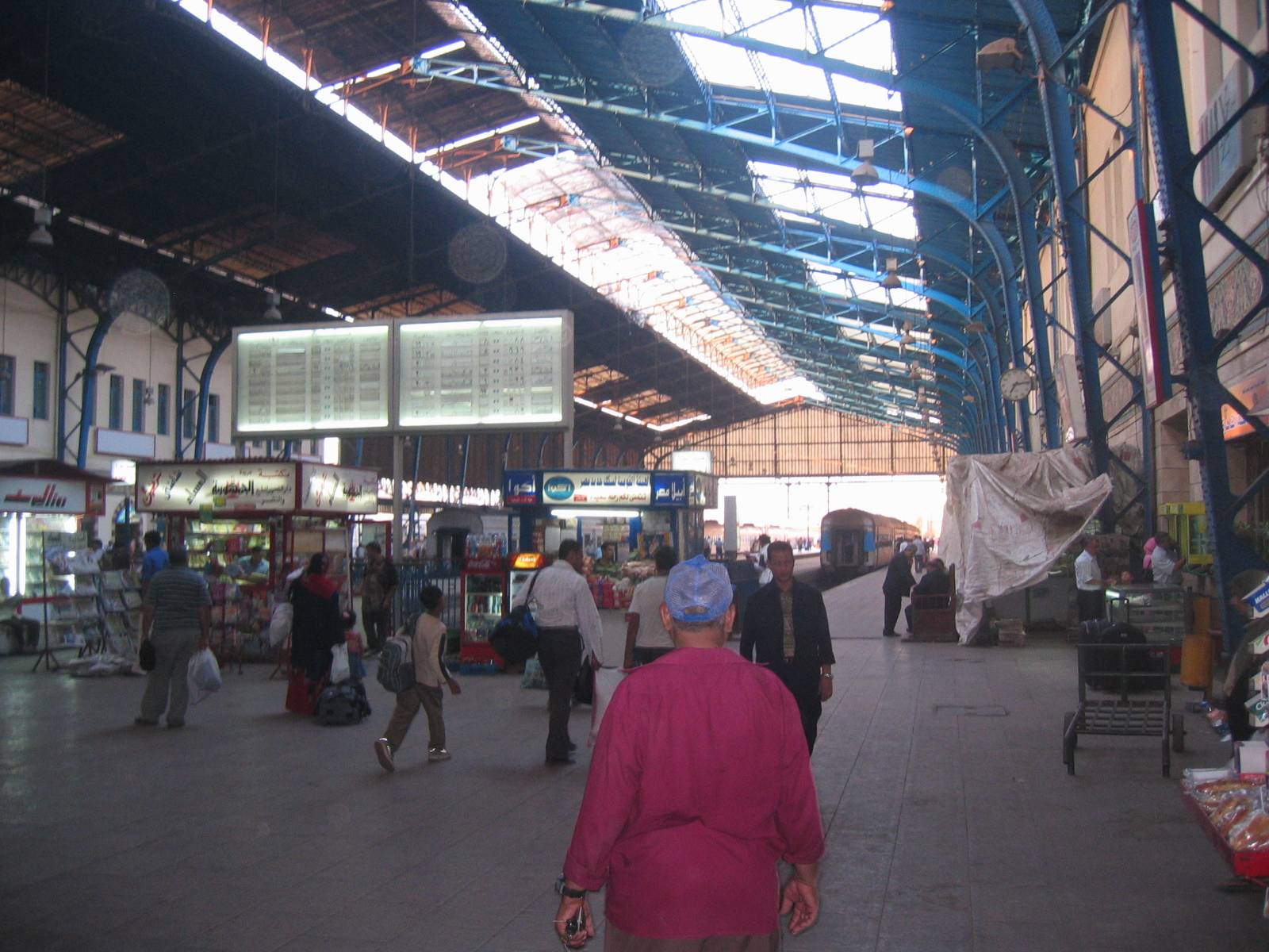 Cairo Train Station - En Route to Luxor