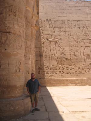 At Madinat Abu - Temple built by Ramses II