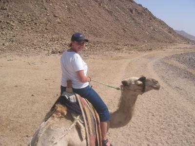 Vera Camel Riding!