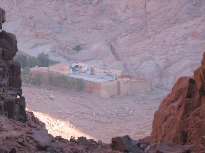 St. Katherine's Monastery from Steps