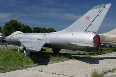 Sukhoi Su-7BM Fitter-A wearing false Soviet markings
