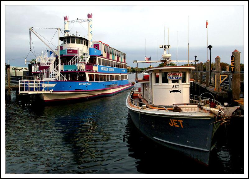 A Tale of Two Ships Docked in Sheepshead Bay