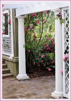 Entrance to the Rose Garden