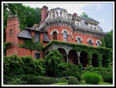 The Packer Mansion Dominates the Hill