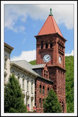 Clock Tower at Jim Thorpe