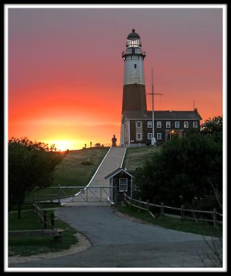 Catching the Rising Sun at Montauk Point