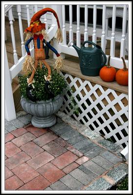 Fall Antique Hardscaping in the Northeast