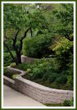 Antique Stone Retaining Wall on Sheridan Road