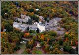 Pocono Manor Resort from an Aerial View