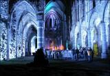 Villers-la-Ville, concert dans la nef centrale.